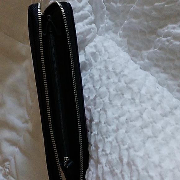 VTG"TOMMY HILFIGER" BIG BOLD LOGO..WALLET..ZIPPER - Picture 5 of 8